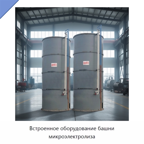 Встроенное оборудование башни микроэлектролиза