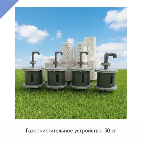 Газоочистительное устройство, 50 кг