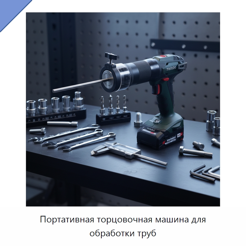 Портативная торцовочная машина для обработки труб — Специальный электроинструмент
