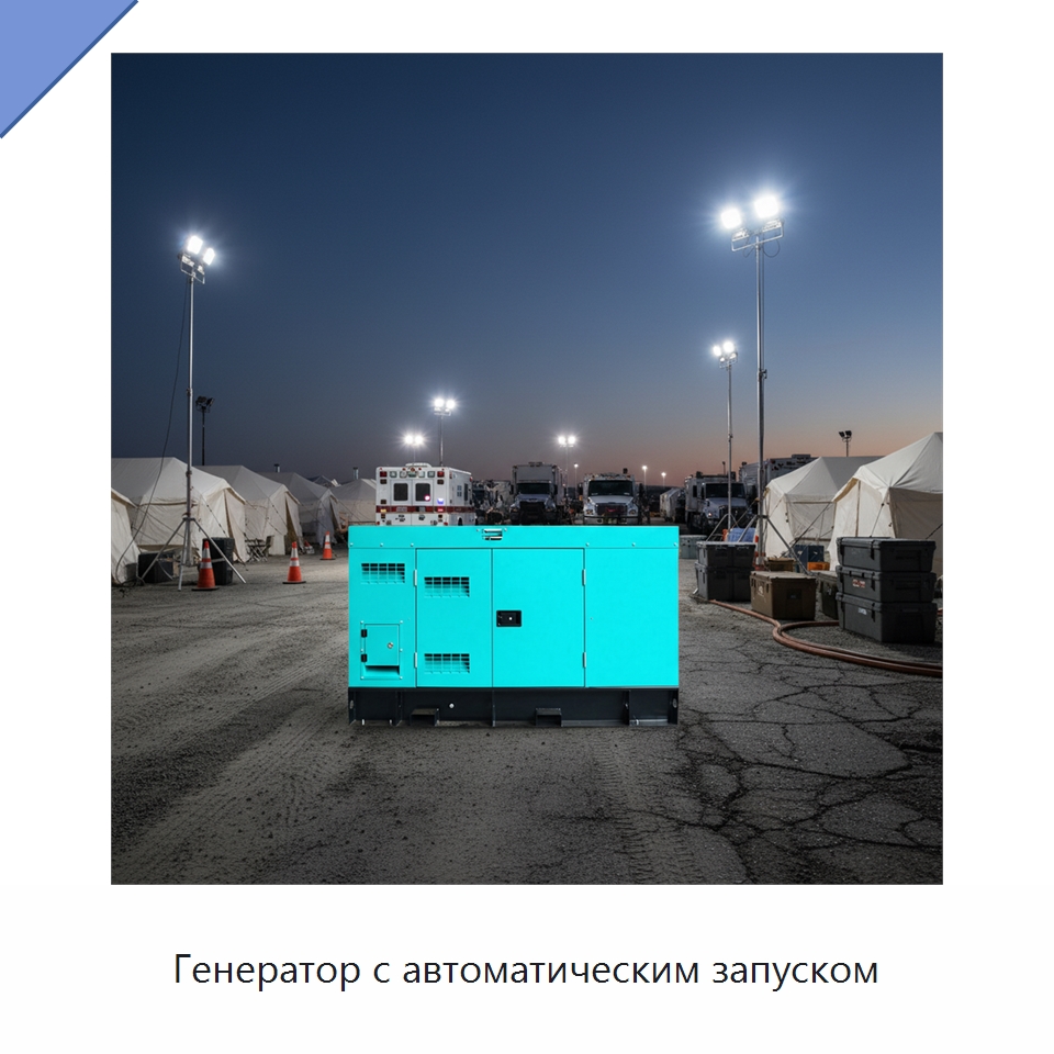 Генератор с автоматическим запуском — Дизельные генераторы