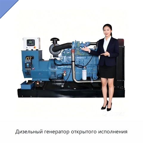 Дизельный генератор открытого исполнения
