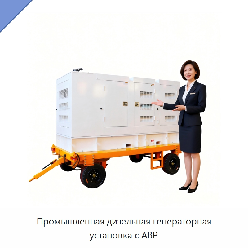 Промышленная дизельная генераторная установка с АВР — Дизельные генераторы