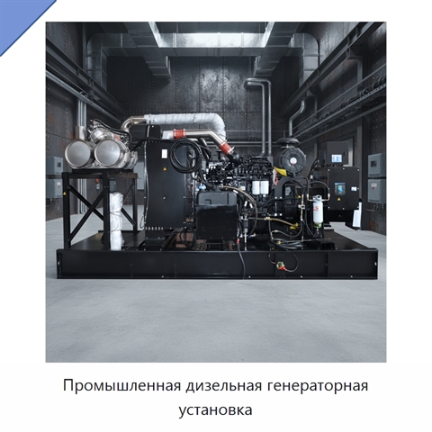 Промышленная дизельная генераторная установка