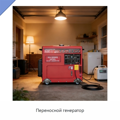 Переносной генератор