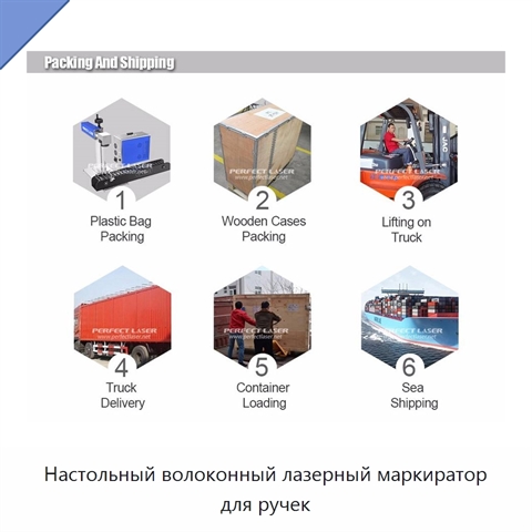 Настольный волоконный лазерный маркиратор для ручек