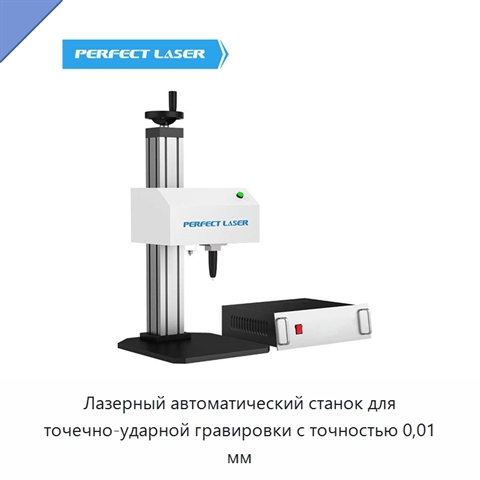 Лазерный автоматический станок для точечно-ударной гравировки с точностью 0,01 мм