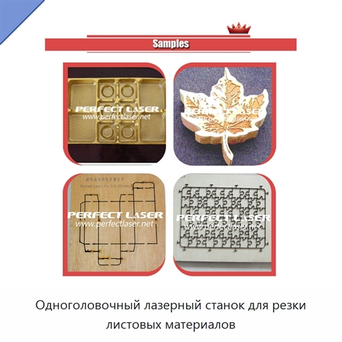 Одноголовочный лазерный станок для резки листовых материалов