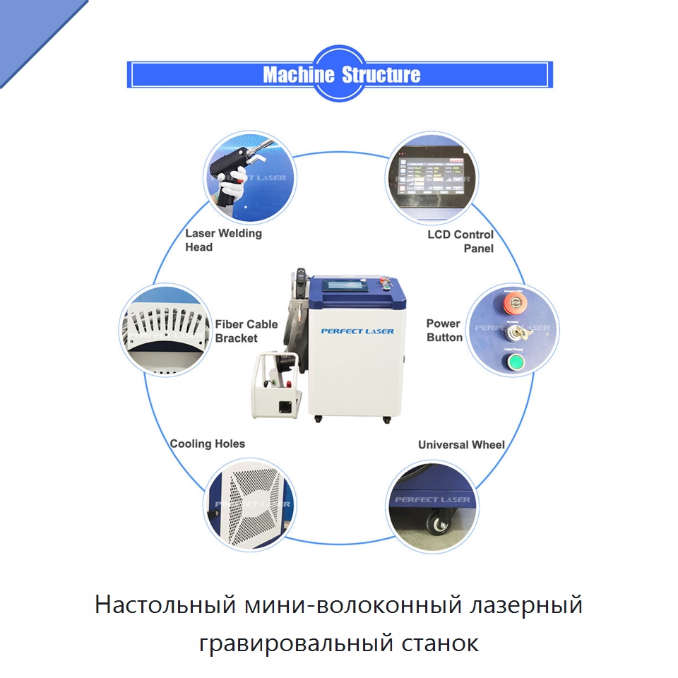 Настольный мини-волоконный лазерный гравировальный станок — Установки лазерной сварки