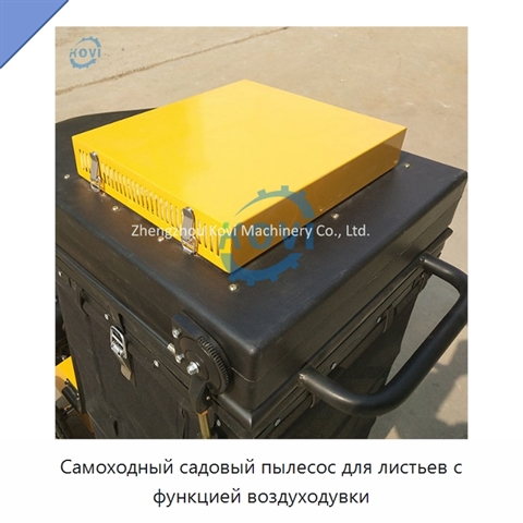 Самоходный садовый пылесос для листьев с функцией воздуходувки