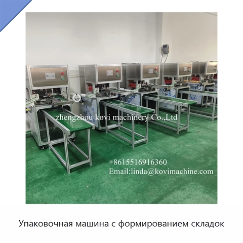 Упаковочная машина с формированием складок