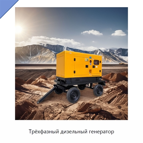 Трёхфазный дизельный генератор