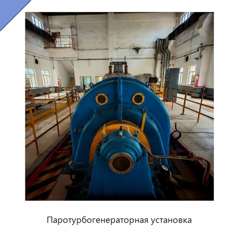 Паротурбогенераторная установка