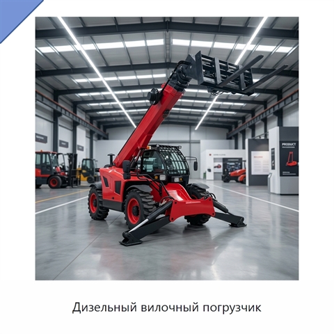 Дизельный вилочный погрузчик
