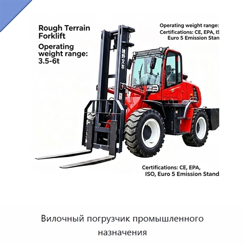 Вилочный погрузчик промышленного назначения