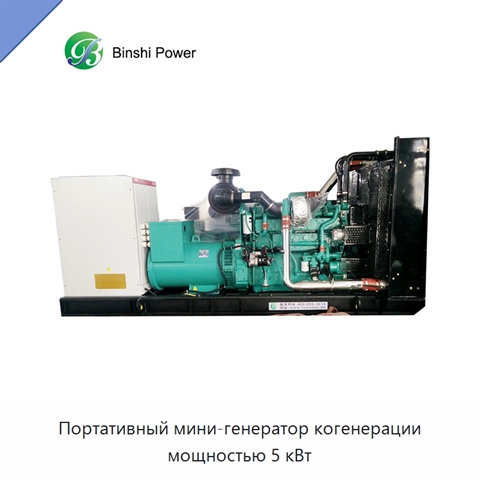 Портативный мини-генератор когенерации мощностью 5 кВт