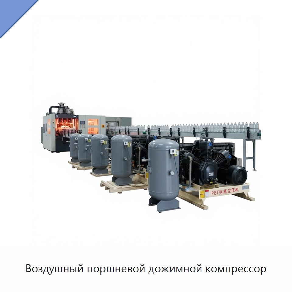 Воздушный поршневой дожимной компрессор — Промышленные компрессоры
