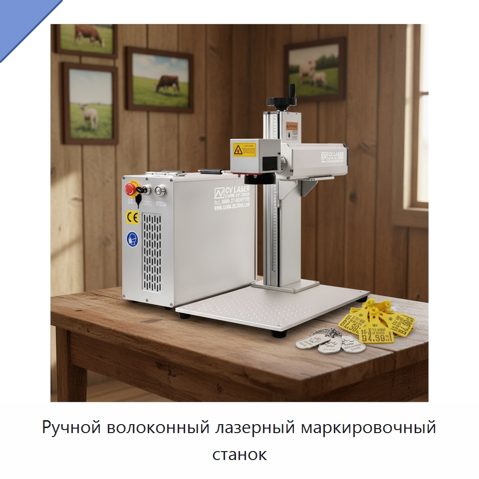 Ручной волоконный лазерный маркировочный станок — Лазерные маркировочные станки