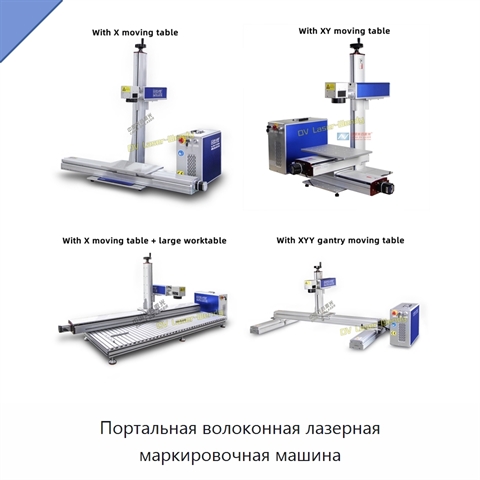 Портальная волоконная лазерная маркировочная машина