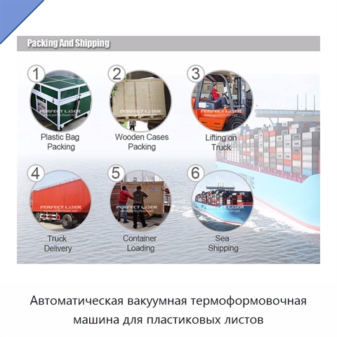 Автоматическая вакуумная термоформовочная машина для пластиковых листов