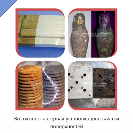 Волоконно-лазерная установка для очистки поверхностей