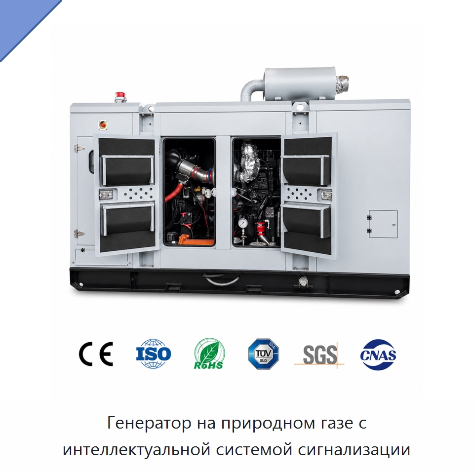 Генератор на природном газе с интеллектуальной системой сигнализации — Газотурбинные генераторы