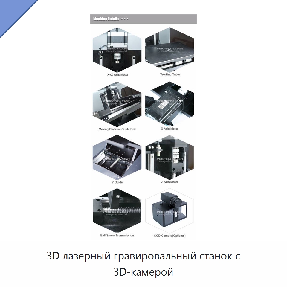3D лазерный гравировальный станок с 3D-камерой — Лазерные гравировальные станки