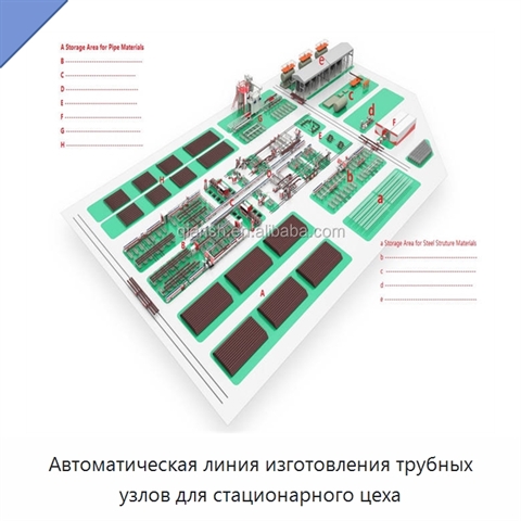 Автоматическая линия изготовления трубных узлов для стационарного цеха