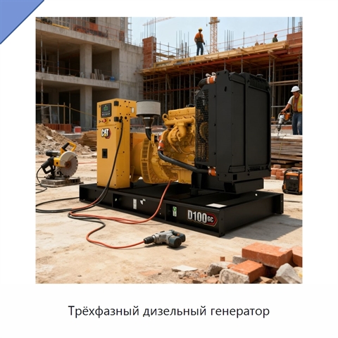 Трёхфазный дизельный генератор