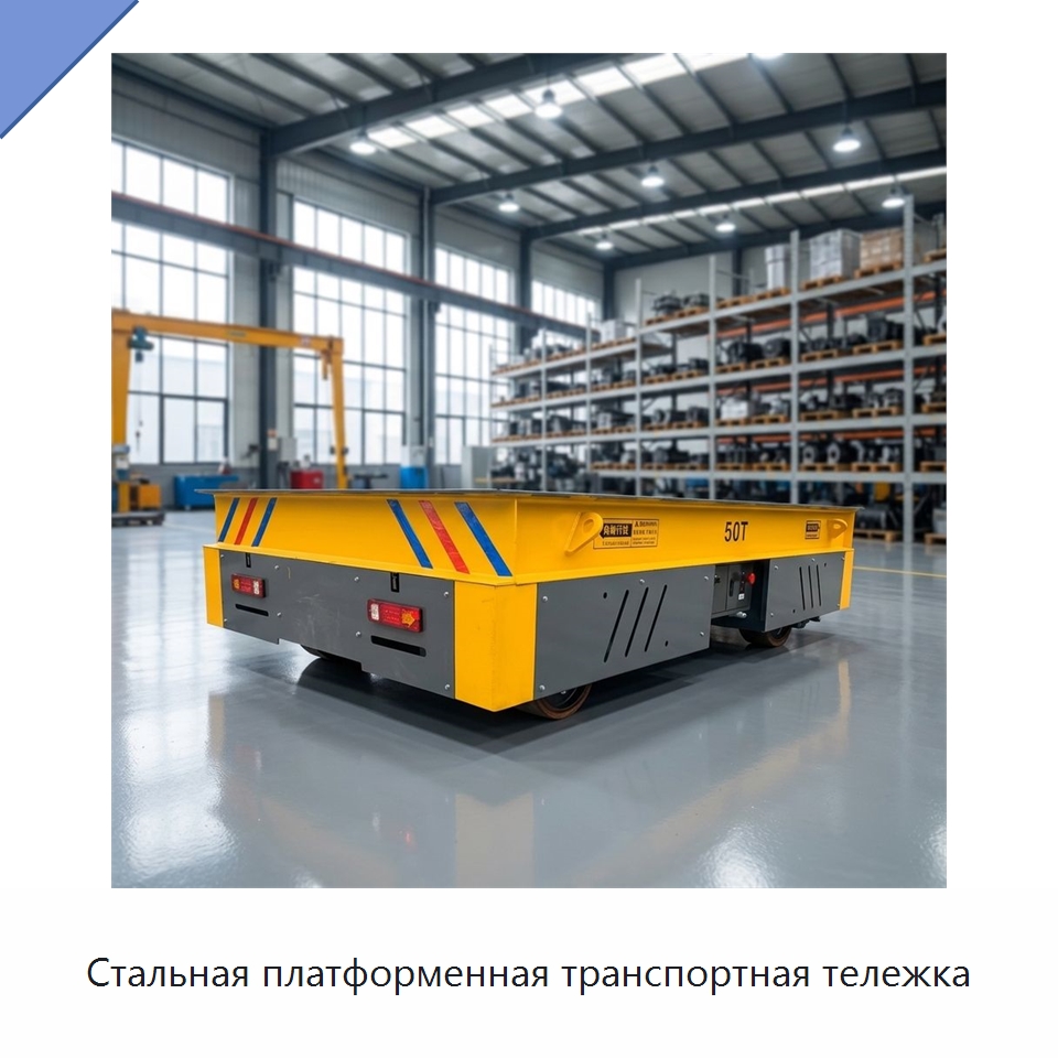 Стальная платформенная транспортная тележка — Специальное подъемно-транспортное оборудование