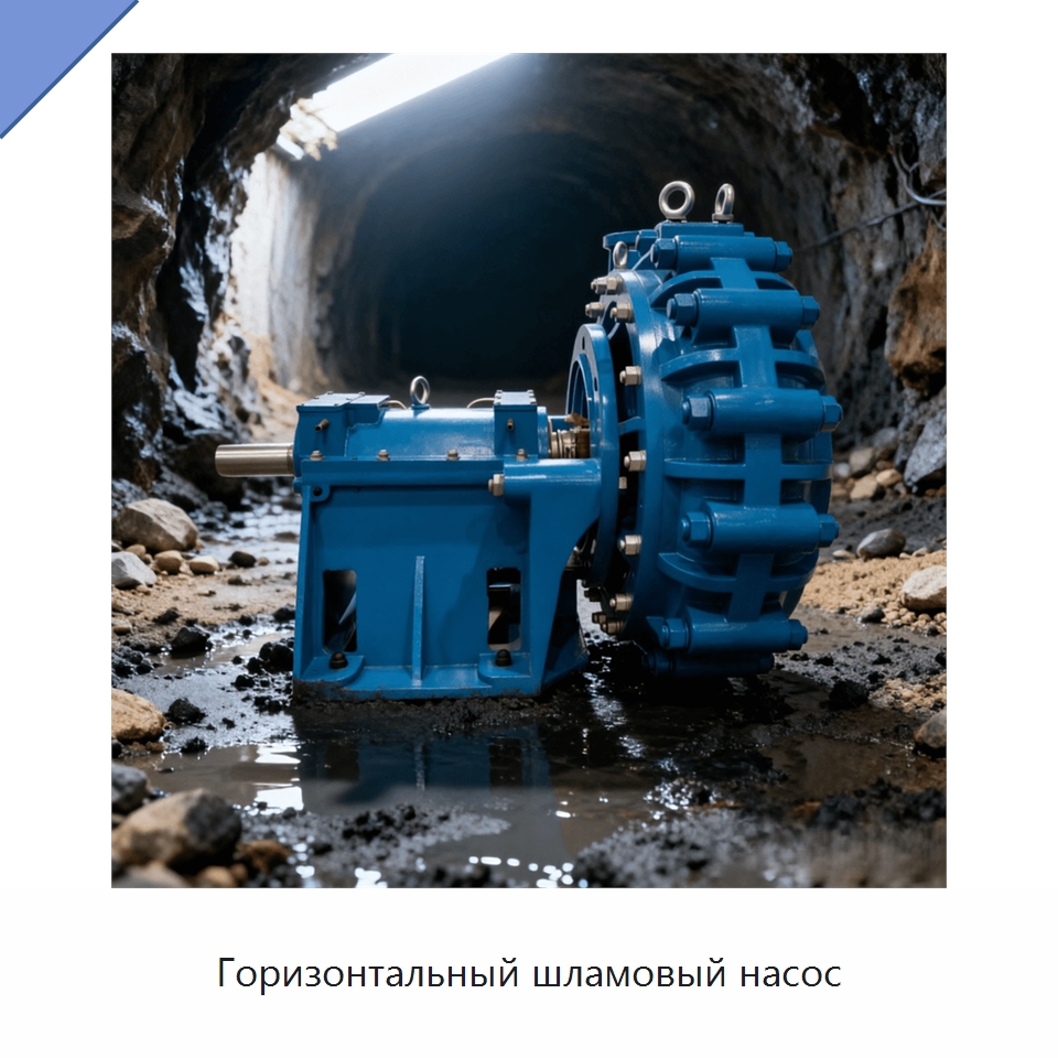 Горизонтальный шламовый насос — Насосы
