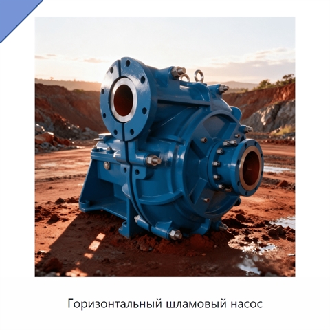 Горизонтальный шламовый насос