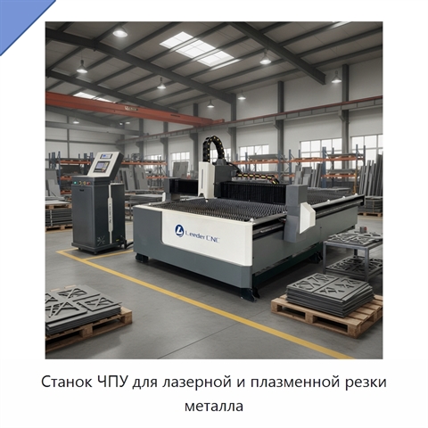 Станок ЧПУ для лазерной и плазменной резки металла