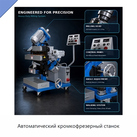 Автоматический кромкофрезерный станок