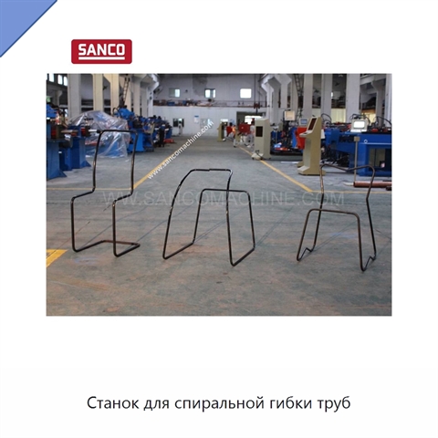 Станок для спиральной гибки труб