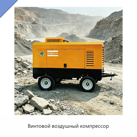 Винтовой воздушный компрессор