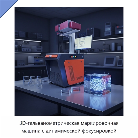 3D-гальванометрическая маркировочная машина с динамической фокусировкой
