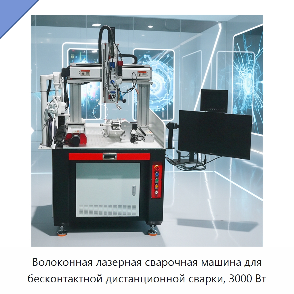 Волоконная лазерная сварочная машина для бесконтактной дистанционной сварки, 3000 Вт — Установки лазерной сварки