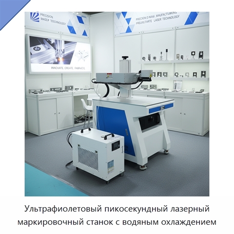 Ультрафиолетовый пикосекундный лазерный маркировочный станок с водяным охлаждением
