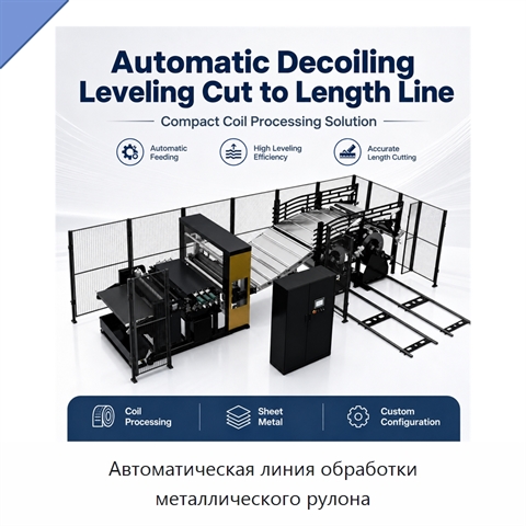 Автоматическая линия обработки металлического рулона