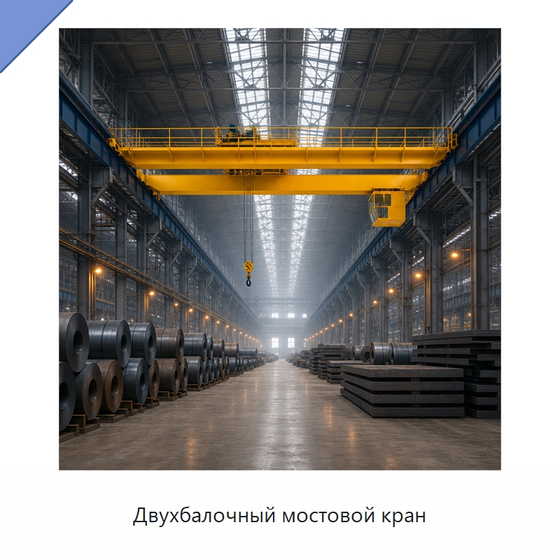 Двухбалочный мостовой кран — Краны