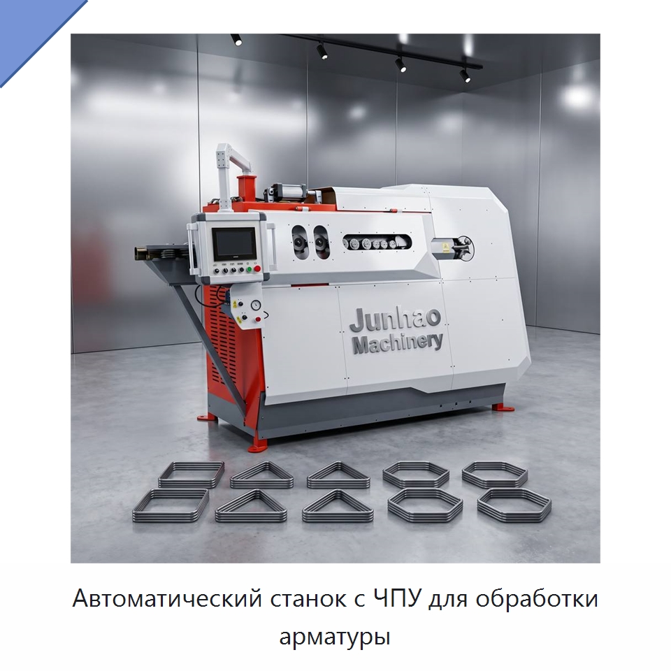 Автоматический станок с ЧПУ для обработки арматуры — Гибочные станки