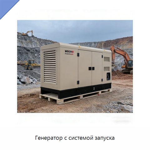 Генератор с системой запуска