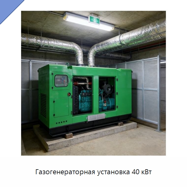 Газогенераторная установка 40 кВт — Газотурбинные генераторы