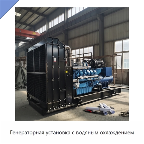 Генераторная установка с водяным охлаждением