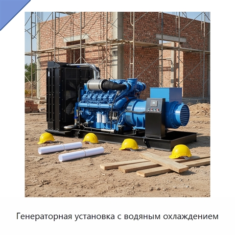 Генераторная установка с водяным охлаждением