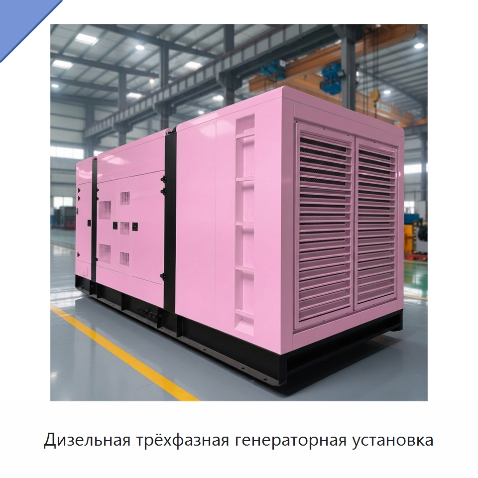 Дизельная трёхфазная генераторная установка — Дизельные генераторы