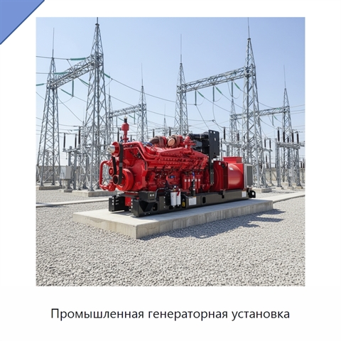 Промышленная генераторная установка