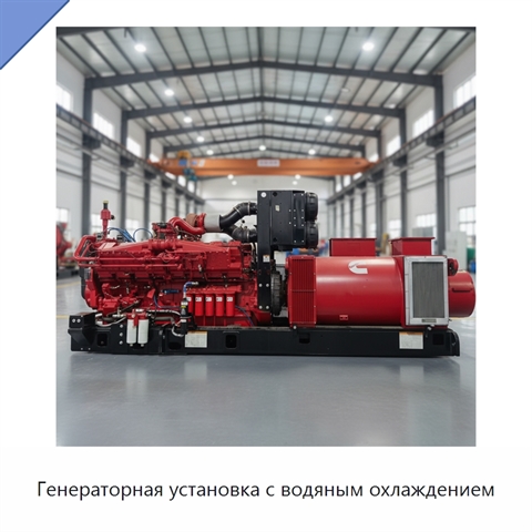 Генераторная установка с водяным охлаждением