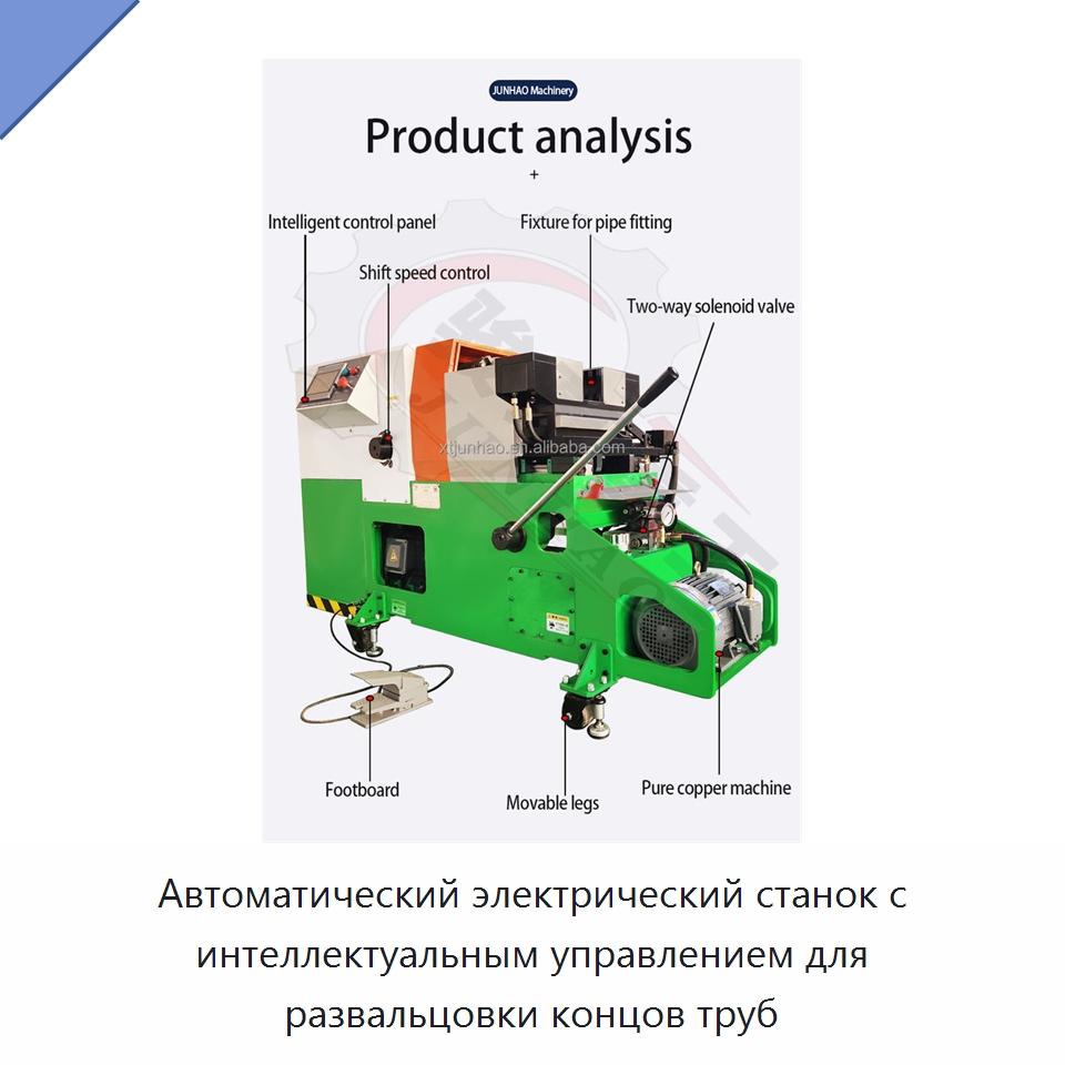 Автоматический электрический станок с интеллектуальным управлением для развальцовки концов труб — Металлоформовочное оборудование