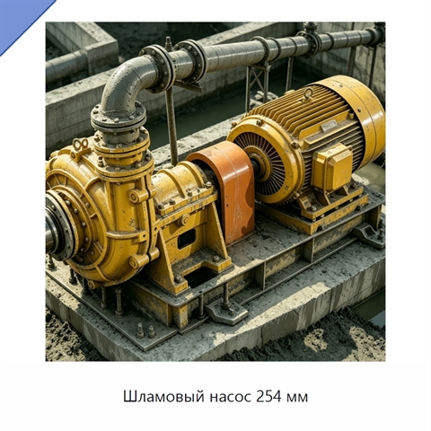 Шламовый насос 254 мм